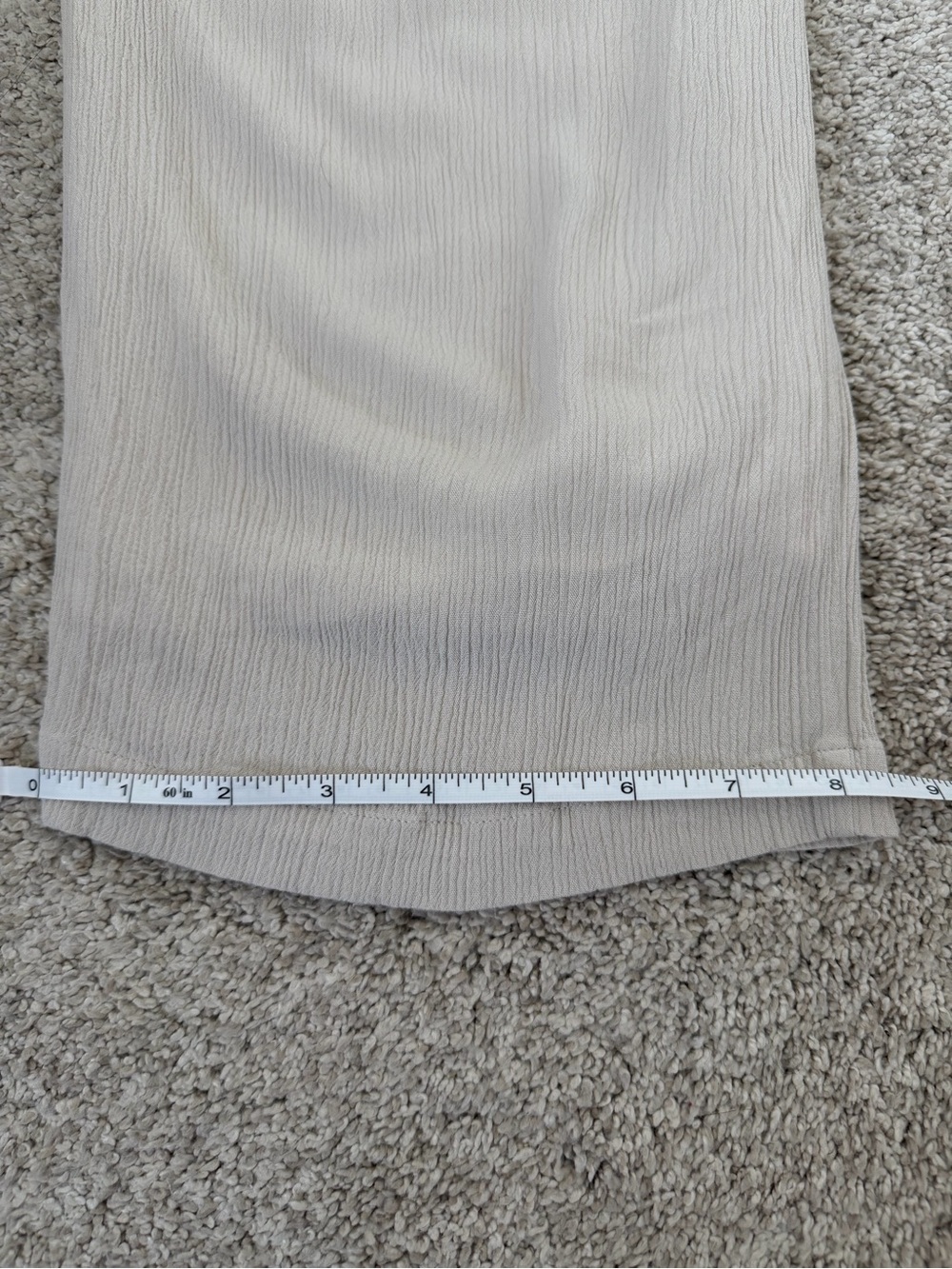 Aritzia Babaton ECOVERO™ Relaxed Straight-Leg Pants - Cream/Ivory - Size Small - Picture 10 of 16